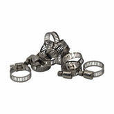 10 Piece 304 Stainless Steel 12-23mm Worm Drive Hose Clamp - Twin Eagle Imports