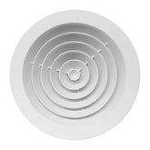 Haron 200RV Round Ducting Ceiling Diffuser – Vent Facing 200mm Round