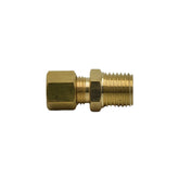 Brass Compression Male Female Connector (T1/4xM1/4)