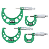 Insize Metric Outside Micrometer Set 0-300mm Range Series 3203-3012A