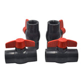 4pcs PVC Pipe Female/Female 1" BSP Thread Ball Valve - Twin Eagle Imports