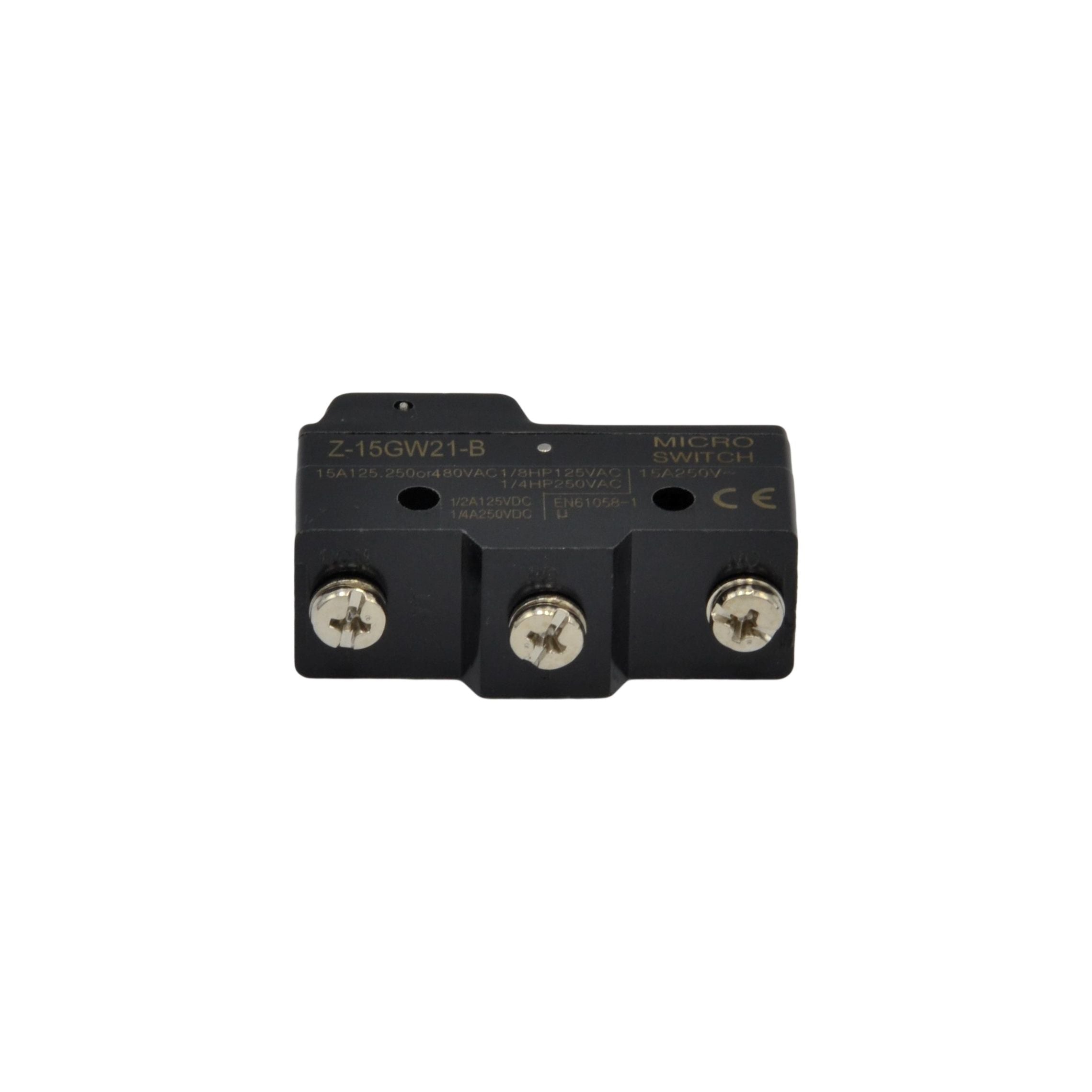 Z-15GW21-B Short Hinge, Stainless Steel Lever Micro Limit Switch
