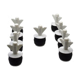 9x Nylon Mechanical Pipe Test plug bung with 10mm bypass 36mm to 45mm