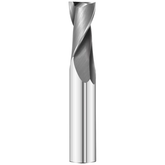 Best Carbide Regular Length Uncoated 2-Flute End Mill 1mm, Square End