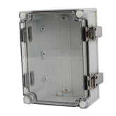 ABS IP66 Clear Lid Hinge Junction Box 125 x 175 x 75mm - Twin Eagle Imports