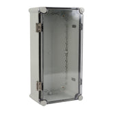 ABS IP66 Clear Lid Hinge Junction Box 380 x 190 x 130mm - Twin Eagle Imports