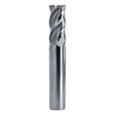 Twin Eagle's Best Carbide 4mm 4 Flute Nano Coated Short Series Corner Radius End Mill – 6mm Shank