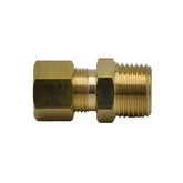 Brass Compression Male Female Connector (T3/8xM3/8) - Twin Eagle Imports