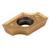 Canela ADMT1503R4.0 TIN25 Indexable Insert – 85° Positive Geometry - Twin Eagle Imports