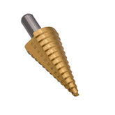 CH Tools HSS-E TiN Step Drill Bit 6–30mm – 13 Steps - Twin Eagle Imports