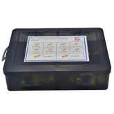 DOT Brass Connector 40pc Brass Compression Male Connector Grab Kit Assortment