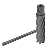 24 x 75mm D.O.C HSS Weldon Shank Annular Cutter with Pin