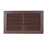 Haron 95B Wall Vent – Brown. Vent Facing 245 x 145mm - Twin Eagle Imports