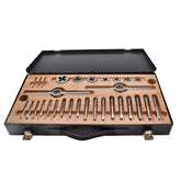 HEPYC Series 2815 HSS 1/8"–1/2" HSS BSW Tap & Die Set - Twin Eagle Imports