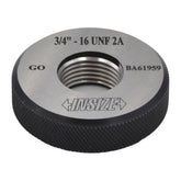 Insize GO Thread Ring Gauge 3/4"-16 UNF Series - 4633-3B2 - Twin Eagle Imports