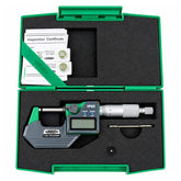 Insize IP65 Digital Outside Micrometer 0-25mm / 0-1" Range Series 3108-25A - Twin Eagle Imports