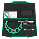 Insize IP65 Digital Outside Micrometer 100-125mm / 4-5" Range Series 3108-125A - Twin Eagle Imports
