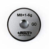 INSIZE Measuring Equipment Insize Metric Fine Thread Ring Gage M8 × 1 mm Class 6g GO Ring Gage Series 4129-8P