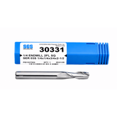 Kyocera SGS 30331 1/4" 2 Flute Uncoated Carbide Square End Mill - Twin Eagle Imports