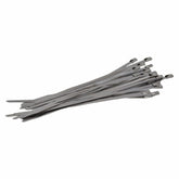 RAPTOR 304 Stainless Steel 300mm x 4.8mm Cable Ties, 20 Pack - Twin Eagle Imports