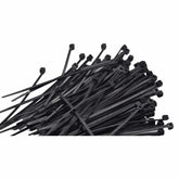 RAPTOR Black 100mm x 2.5mm Medium Duty Cable Ties, 100 Pack - Twin Eagle Imports