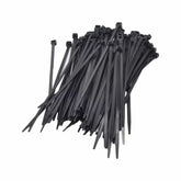 RAPTOR Black 150mm x 3.6mm Medium Duty Cable Ties, 100 Pack - Twin Eagle Imports