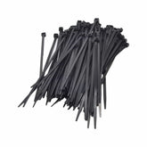Raptor Cable Tie RAPTOR Black 150mm x 3.6mm Medium Duty Cable Ties, 100 Pack