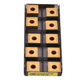 SANDVIK INSERTS 10pc Sandvik Coromant SNMG 12 04 04-QM 235 Turning Insert (Suitable for Steel & Stainless Steel, Medium Chipbreaker)