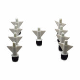 Twin Eagle Imports Expanding Plumbing Plug 9x Nylon Mechanical Pipe Test Plug Bung No Bypass 18mm to 26mm