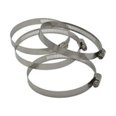 Twin Eagle Imports Grab Kits 4 Piece 304 Stainless Steel 84-108mm Worm Drive Hose Clamp