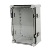 Twin Eagle Imports Junction Box ABS IP66 Clear Lid Hinge Junction Box 280 x 190 x 130mm