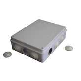 255x200x80 mm ABS Plastic IP65 Waterproof Junction Box - Twin Eagle Imports