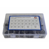 340pc 304 Stainless Steel Circlip Kit - Twin Eagle Imports