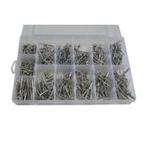 510pc 304 Stainless Steel Pop Rivit Grab Kit - Twin Eagle Imports