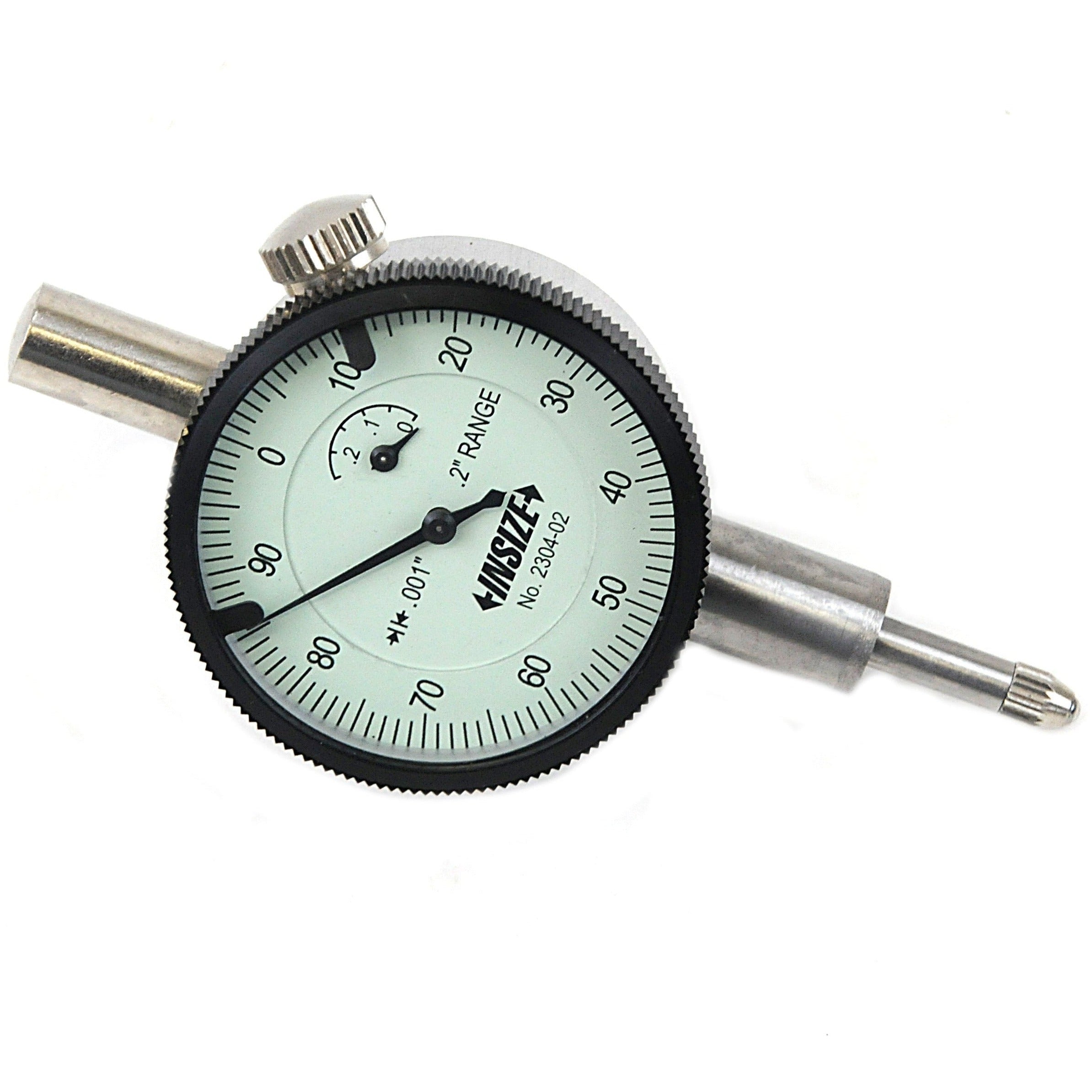 Insize Imperial Compact Dial Indicator Range 0 - 0.5" 2304-02