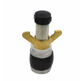 Aluminium Alloy pipe plug with 13 mm bypass 38mm-50mm - Twin Eagle Imports