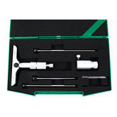 Insize 3pc Imperial Depth Micrometer 0-3" Range Series 3241-3 - Twin Eagle Imports