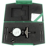 Insize Dial Depth Gauge 0-300mm x 0.01mm Range Series 2342-201 - Twin Eagle Imports