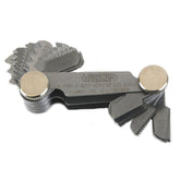 INSIZE Measuring Equipment Insize Metric 60° & Whitworth 55° Screw Pitch Gauge 0.25-6mm/4-62TPI Range Series 4820-452