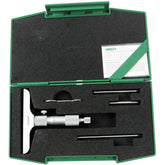 INSIZE Measuring Equipment Insize Metric Depth Micrometer 0-75mm Range Series 3240 - 75