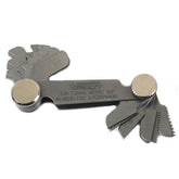 Insize Metric 60° Screw Pitch Gauge 0.4-7mm Range Series 4820-122 - Twin Eagle Imports