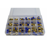 Twin Eagle Imports Grab Kits 102pc PC Series Push in Air Line Grab Kit Assortment