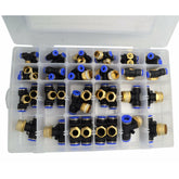 Twin Eagle Imports Grab Kits 40 pc PB series T Pc Push in Grab Kit Assortment