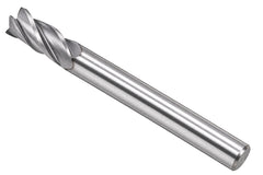 Kyocera SGS 41629 4mm 4 Flute Bright Uncoated Stub Carbide Square End Mill