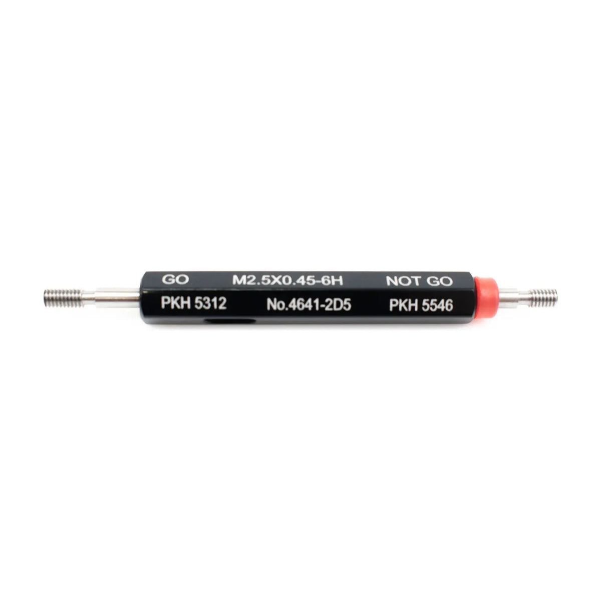 Insize Plus Metric Thread Plug Gauge M2.5 x 0.45 Range Series 4641-2D5