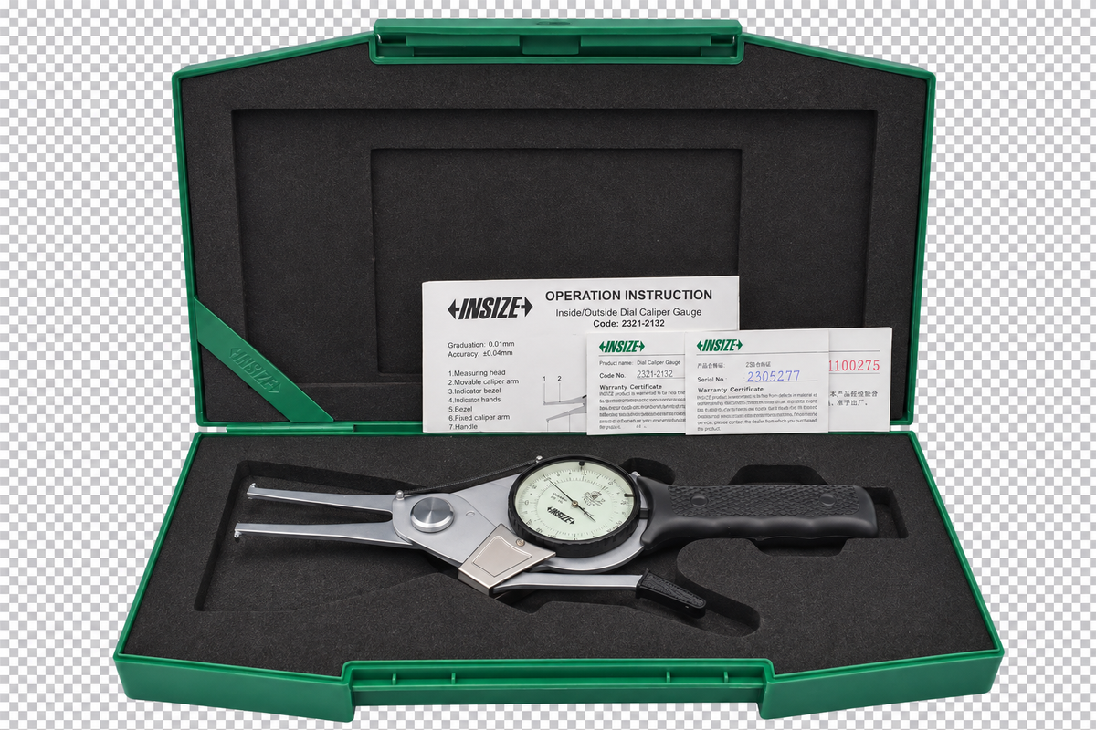 Insize Internal Dial Caliper Gauge 15-35mm Range Series 2321-35