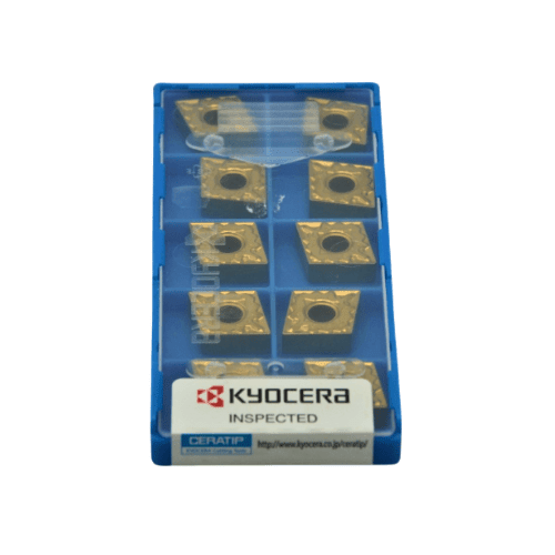 10 pc Kyocera CNMG120404PS CA525 – Turning Insert (Finishing to Medium, PS Chipbreaker) - Twin Eagle Imports