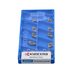 10 pc Kyocera DCMT070208HQ CA525 – Turning Insert (Finishing to Medium, HQ Chipbreaker) - Twin Eagle Imports