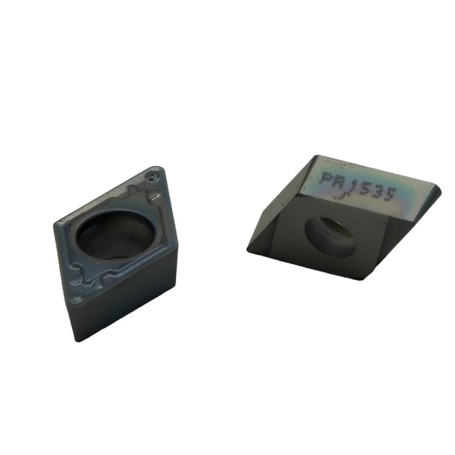 10 pc Kyocera DCMT11T308HQ PR1535 – Turning Insert (Finishing to Medium, HQ Chipbreaker) - Twin Eagle Imports