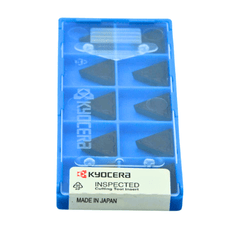 10 pc Kyocera TPMR160304HQ CA125P – Turning Insert (Finishing to Medium, HQ Chipbreaker) - Twin Eagle Imports